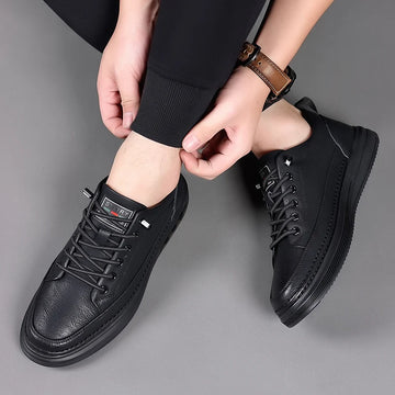Xajzpa Truly new comfortable men's casual fashion breathable, adding high-quality sports shoes and men's brand office shoes